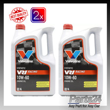 2x Valvoline VR1 Racing 10W-60