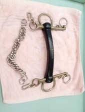 Hard Rubber Mouth Pelham 6"