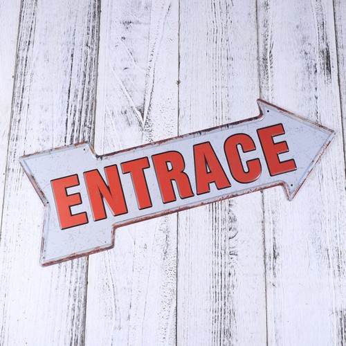 Retro indicator iron art - art, exit