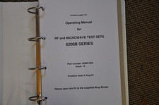 Marconi 6200B Microwave Test