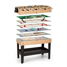 Multi Game Table 15 Games Table Football Billard Pool Shuffle Board Ping Pong