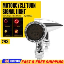 2X Bullet Motorcycle Chrome