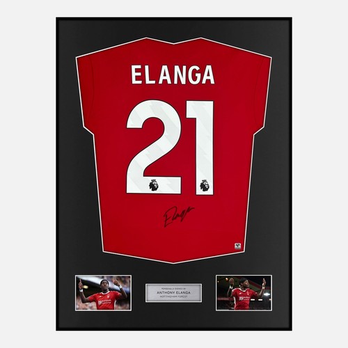 Framed anthony elanga signed - elanga,