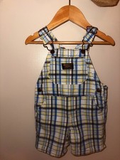 Boys Short Dungarees 12M Osh