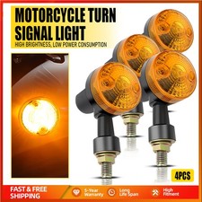 2x Black Rear Turn Signal