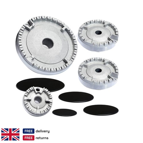 Gas range burner flame cap - burner,