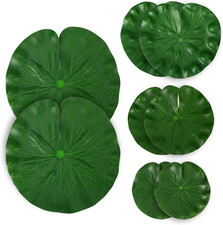 8Pcs Artificial Lily Pads for