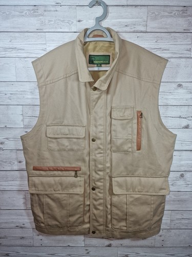Hidepark leather trim gilet - leather,