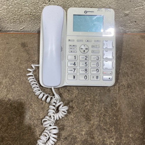 Geemarc cl595 corded landline - corded,