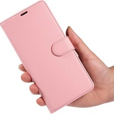 Leather Flip Card Wallet Stand