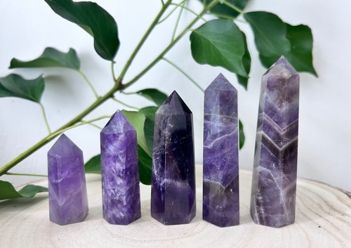 Natural dream amethyst tower - natural,