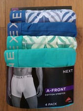 Next Green Blue A-front Boxers