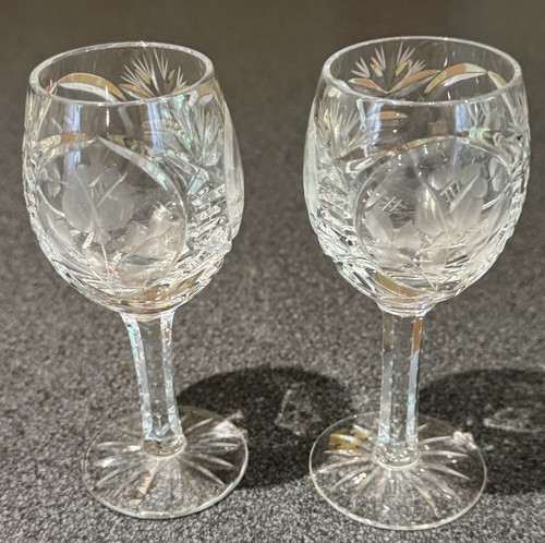 Vintage cut glass crystal - x,