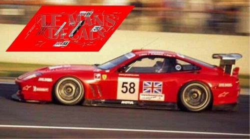 Decals ferrari 550 - decals, gts