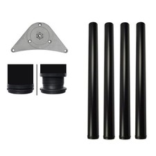 4x Heavy Duty Adjustable Table