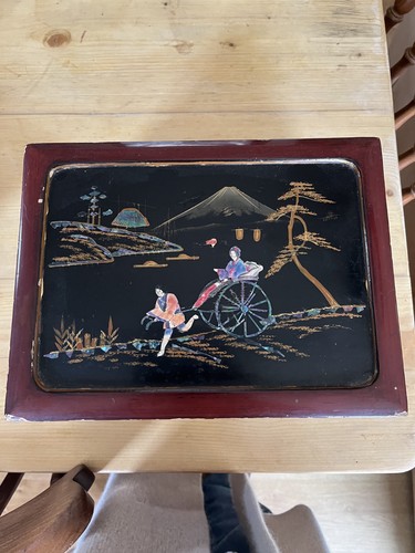 Japanese lacquered portable - japanese,