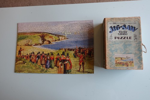 Chad valley wood jigsaw puzzle - chad,