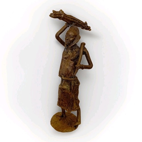 African benin bronze tribal - bronze, 'tribal