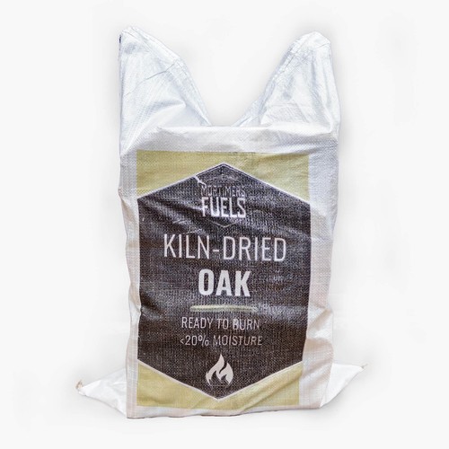 Kiln dried oak logs 60l - oak, –