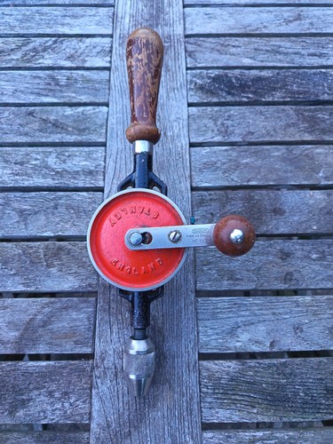 Vintage stanley hand drill - stanley,