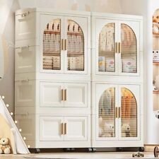 Collapsible Plastic Wardrobe