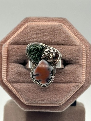 Hand crafted sterling silver - crafted,