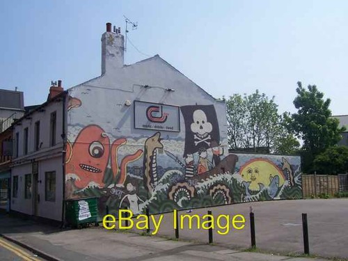 Photo 6x4 the mural - mural, at