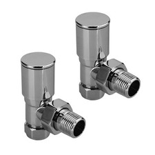 Chrome 15mm Radiator Valves -