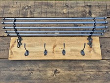 Antique Luggage Rack With