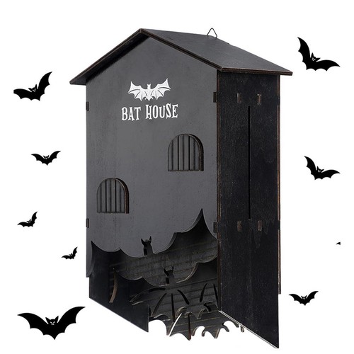 Wooden bats house - wooden,