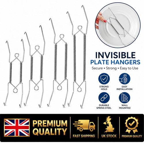Stainless steel plate hanger - steel,