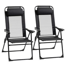 Outsunny Garden Chairs Set of