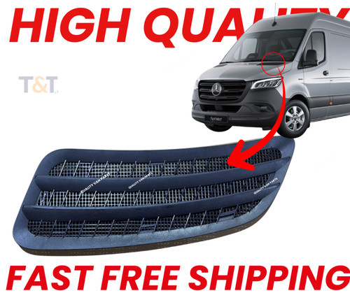 Hood grille vent - hood, trim