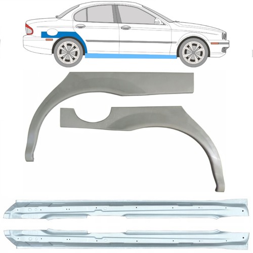 Sill and rear - wing, repair