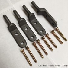 Gate Door Metal Hinges 12mm