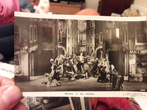 Ballet postcard size photo - ballet, postcard-size