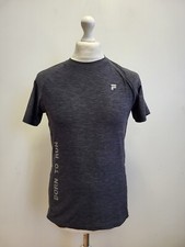 UU977 MENS FILA GREY CREW NECK