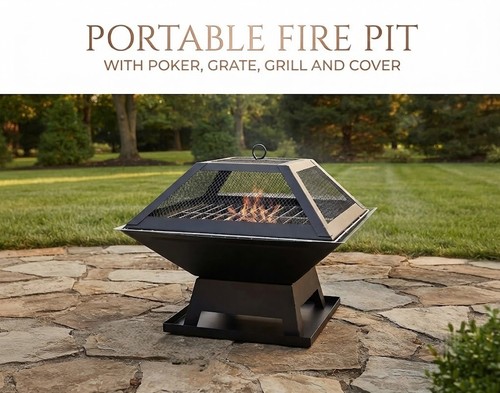 Square outdoor fire - outdoor,