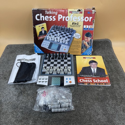 Millennium talking chess - talking,