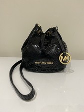 Michael Kors Black Snake Print