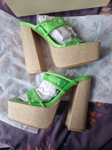 Neon green platform - neon,