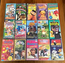 15 x Children's VHS Videos
