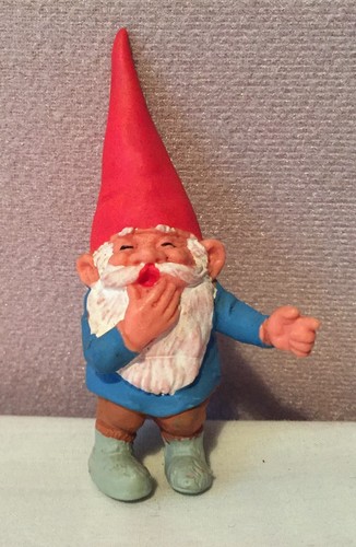 Vintage creepy david - the, gnome