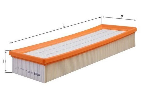Mahle lx997 air filter - mahle, insert