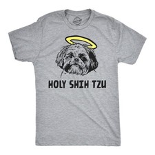 Holy Shih Tzu T Shirt Funny
