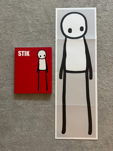 Stik book print grey - stik,