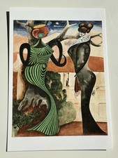 Edward Burra Hostesses Postcard A6 Tate Britain Official Art
