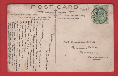 Nutfield surrey postmark - surrey,
