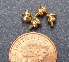 Dolls House Brass Door Knobs