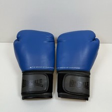 Lonsdale Pro Training Gloves Boxing Blue 14oz 